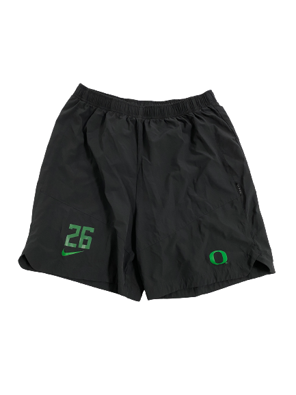 Travis Dye Oregon Football Player-Exclusive Shorts With 