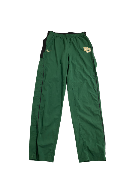 NaLyssa Smith Baylor Basketball Player-Exclusive Pre-Game Warm-Up Snap-Off Sweatpants (Size LTT)
