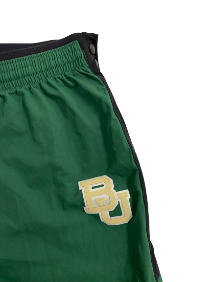 NaLyssa Smith Baylor Basketball Player-Exclusive Pre-Game Warm-Up Snap-Off Sweatpants (Size LTT)