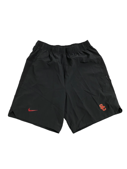 Travis Dye USC Football Team-Issued Shorts (Size M)