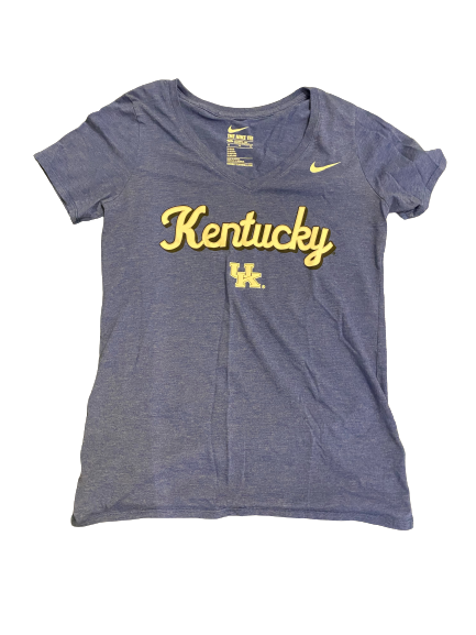 Kaz Brown Kentucky Volleyball T-Shirt (Size Women&