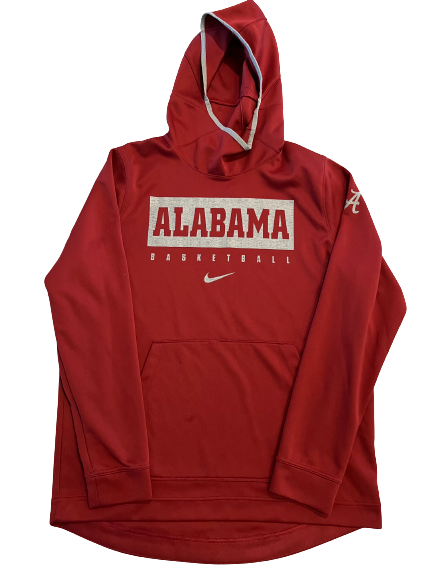 Jaden Shackelford Alabama Basketball Team Issued Travel Sweatshirt (Size L)