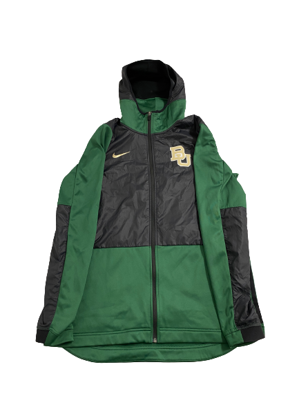 NaLyssa Smith Baylor Basketball Team Issued Zip-Up Jacket (Size LT)