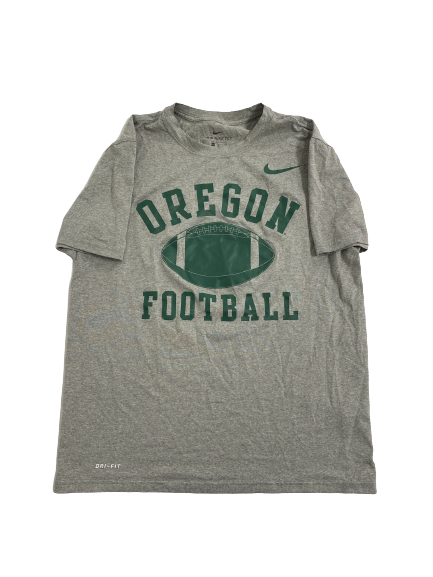 Travis Dye Oregon Football Player-Exclusive T-Shirt With 