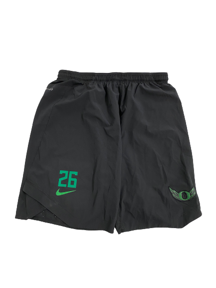 Travis Dye Oregon Football Player-Exclusive Shorts With 