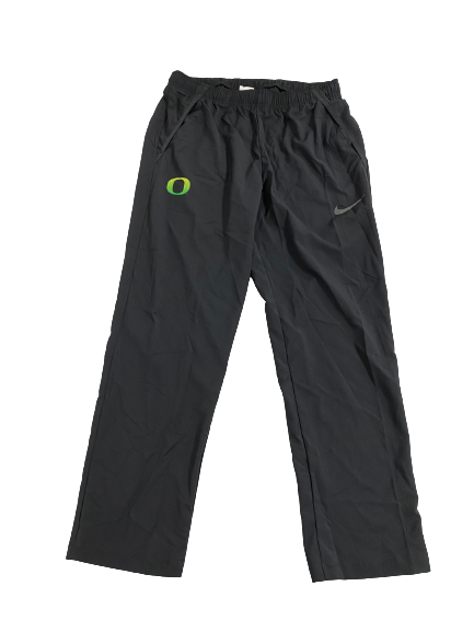 Travis Dye Oregon Football Player-Exclusive Sweatpants (Size L)