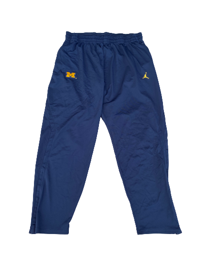 Stephen Spanellis Michigan Football Team Issued Sweatpants (Size 4XL)
