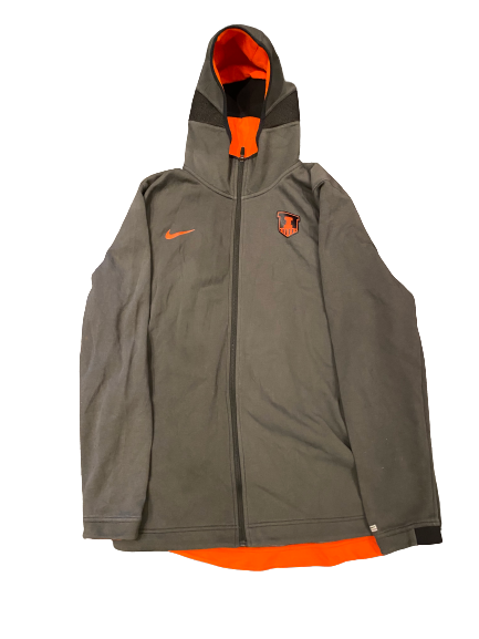 Kofi Cockburn Illinois Basketball Team Issued Zip Up Jacket (Size 2XLT)