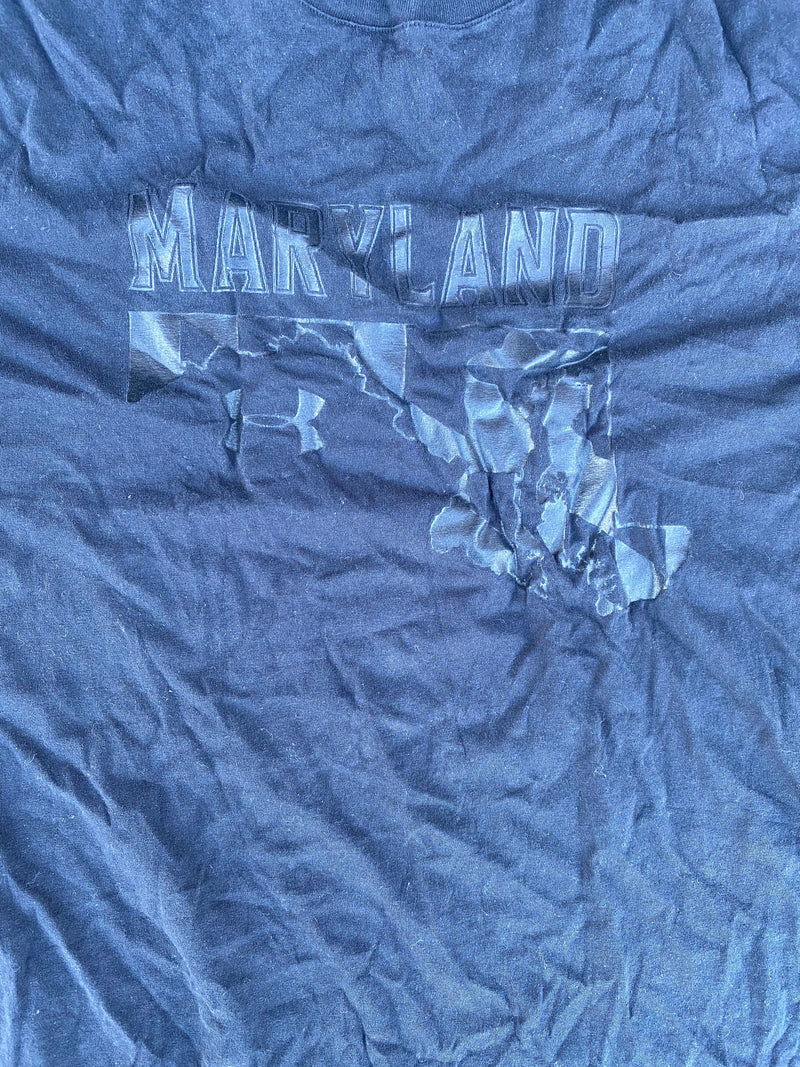 Kingsley Opara Maryland Football Under Armour T-Shirt (Size XXL)