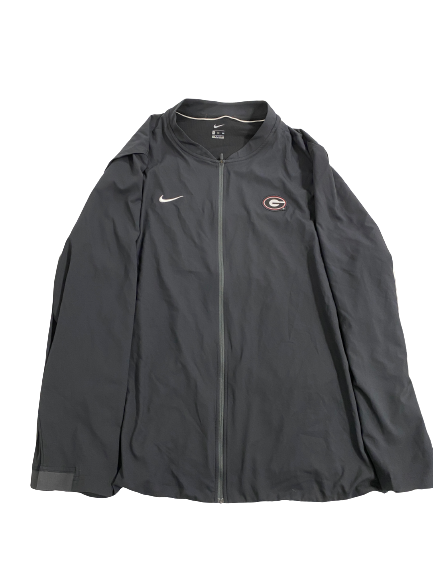 Bill Norton Georgia Football Team-Issued Zip-Up Jacket (Size XXXL)
