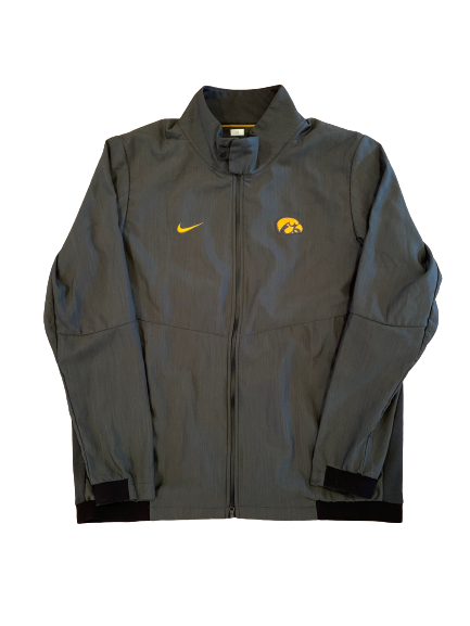 Brandon Smith Iowa Football Team Issued Travel Jacket (Size XL)