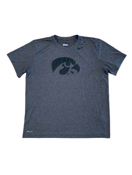 Brandon Smith Iowa Football Team Issued Workout Shirt (Size XL)