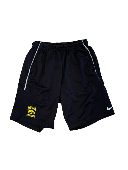Brandon Smith Iowa Football Team Issued Workout Shorts (Size L)