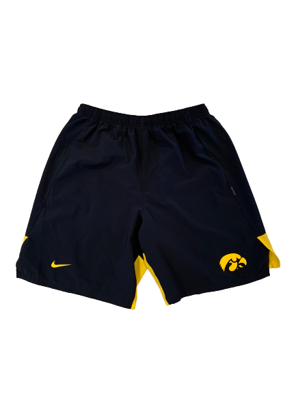 Brandon Smith Iowa Football Team Issued Workout Shorts (Size XL)