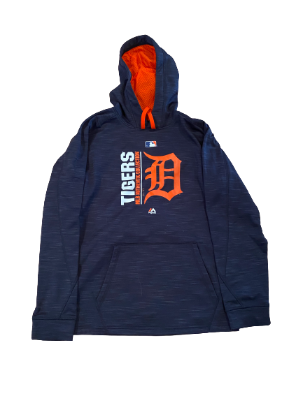 Garrett McCain Detroit Tigers Team Issued Sweatshirt (Size L)
