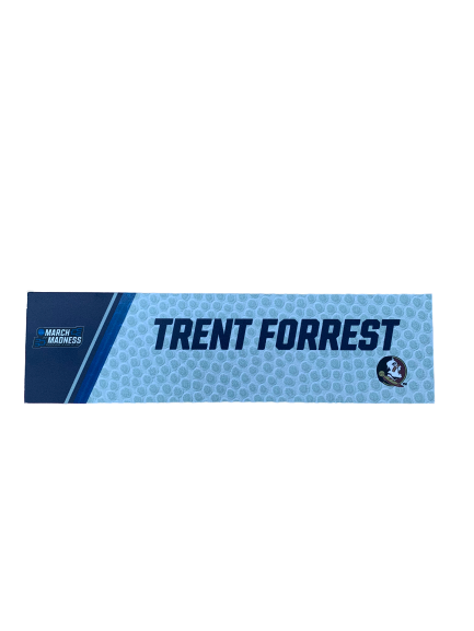 Trent Forrest March Madness Locker Room Name Plate