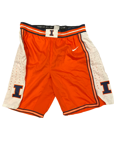 2018-2019 Illinois Basketball Game Shorts (Size 40)