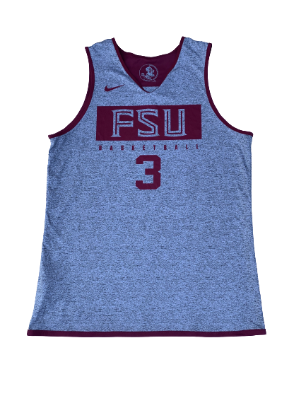 Trent Forrest Florida State Basketball Reversible Practice Jersey (Size L)