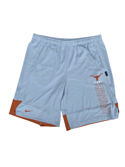 Jack Geiger Texas Football Team Issued Workout Shorts (Size L)
