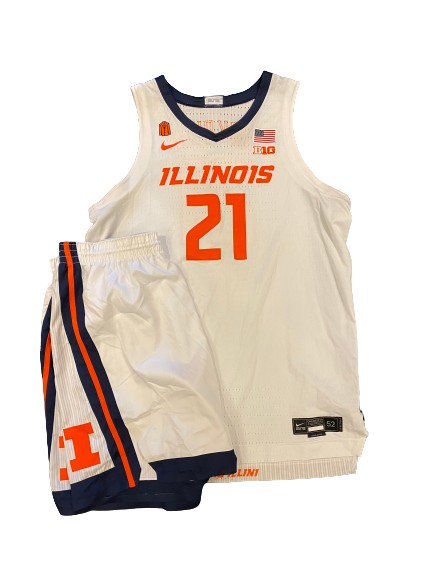 Kofi Cockburn Illinois Basketball SIGNED INSCRIBED 2020-2021