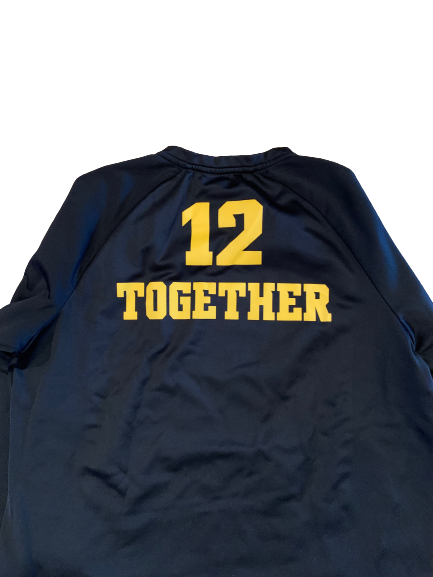 Brandon Smith Iowa Football Player Exclusive Crew Neck Sweatshirt (Size XL)
