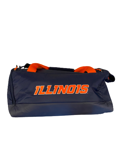Kofi Cockburn Illinois Basketball Travel Duffel Bag WITH TRAVEL TAG