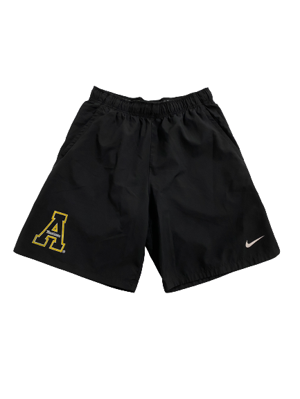 Kaiden Smith App State Football Team Issued Shorts (Size M)