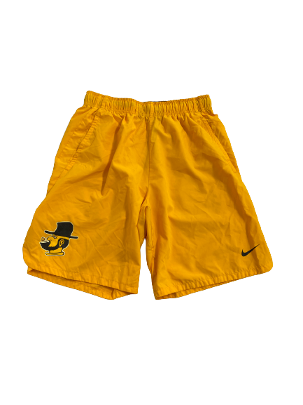 Kaiden Smith App State Football Team Issued Shorts (Size M)
