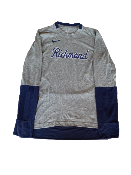Blake Francis Richmond Basketball Team Issued Long Sleeve Shirt (Size M)