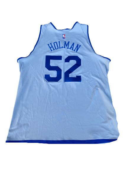 Aric Holman Philadelphia 76ers Reversible Practice Jersey (Size XXLT)