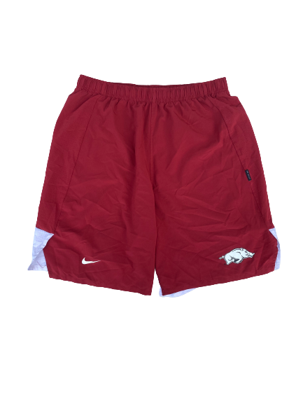 Rakeem Boyd Arkansas Football Team Issued Workout Shorts (Size L)