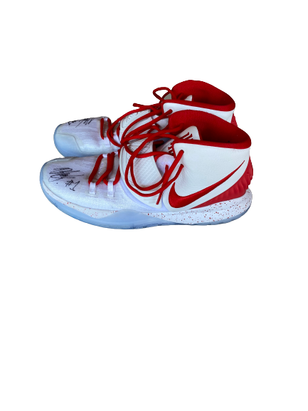 Blake Francis Richmond Basketball SIGNED Game Worn Shoes (Size 11)