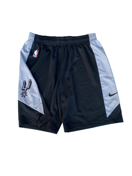 Aric Holman San Antonio Spurs Team Exclusive Practice Shorts (Size L)