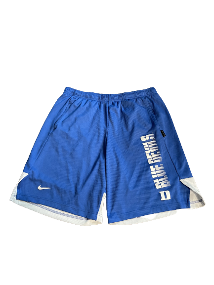 Dylan Singleton Duke Football Team Issued Shorts (Size M)