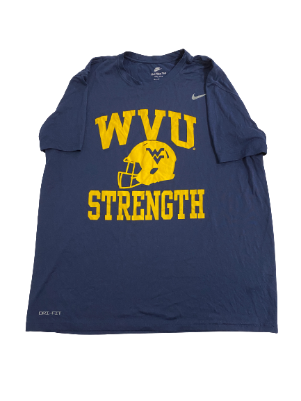 Jordan White West Virginia Football Team-Issued T-Shirt (Size XL)