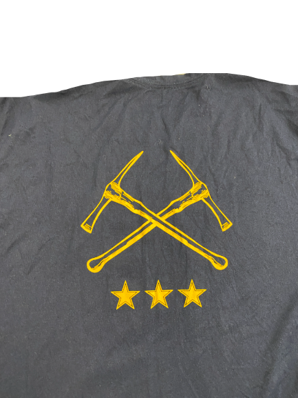 Jordan White West Virginia Football Team-Issued T-Shirt (Size XL)
