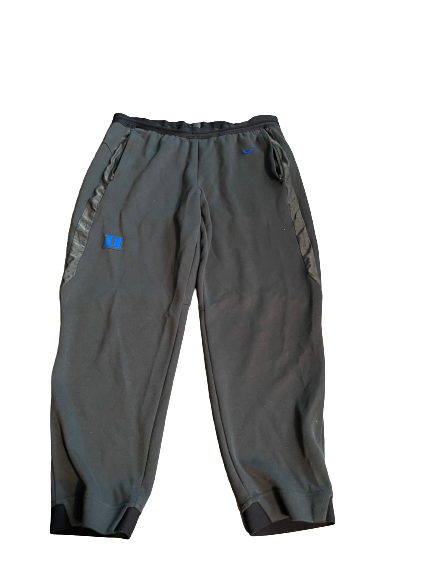 Dylan Singleton Duke Football Team Issued Sweatpants (Size L)