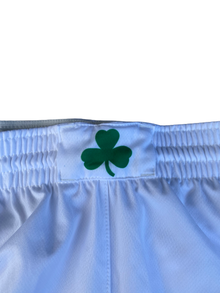 Aric Holman Boston Celtics Game Worn Summer League Shorts (Size XXL)