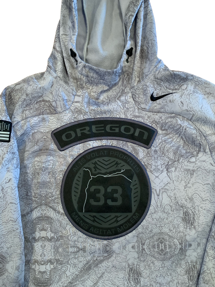 Eddy Ionescu Oregon Basketball Player Exclusive Sweatshirt (Size 2XL)