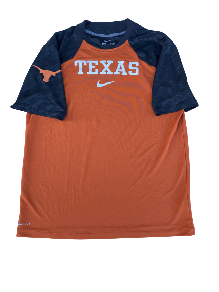 Dylan Haines Texas Football Team Issued T-Shirt (Size L)