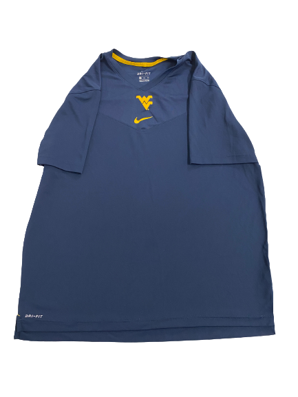 Jordan White West Virginia Football Team-Issued T-Shirt (Size XXL)