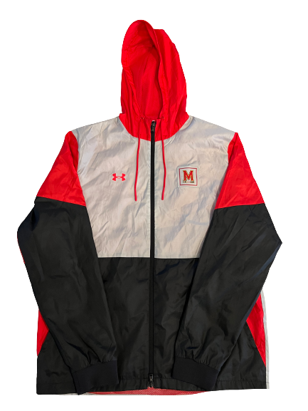 Eric Ayala Maryland Basketball Team Issued Jacket (Size L)