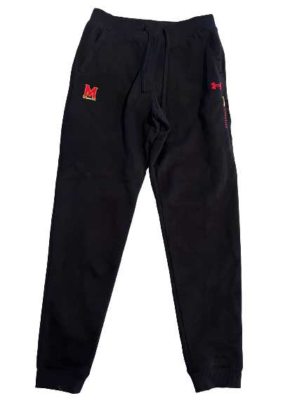 Eric Ayala Maryland Basketball Team Issued Sweatpants (Size LT) - New with Tags