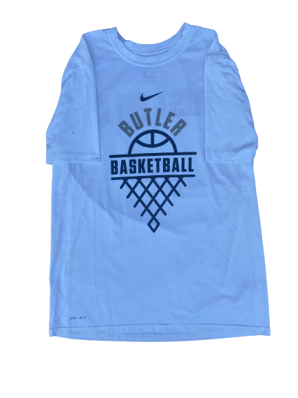 Campbell Donovan Butler Basketball Team Issued Workout Shirt (Size L)