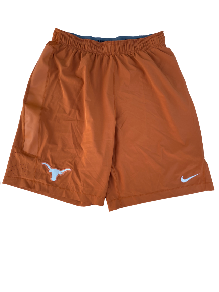 Dylan Haines Texas Football Team Issued Workout Shorts (Size L)