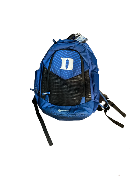 Dylan Singleton Duke Football Exclusive Backpack with Player Tag