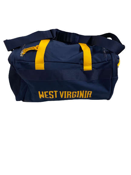 Jordan White West Virginia Football Team-Issued Travel Duffel Bag