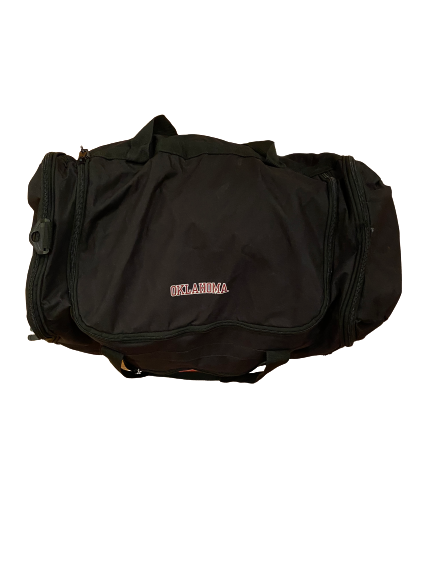 Adrian Ealy Oklahoma Football Team Exclusive Travel Duffel Bag