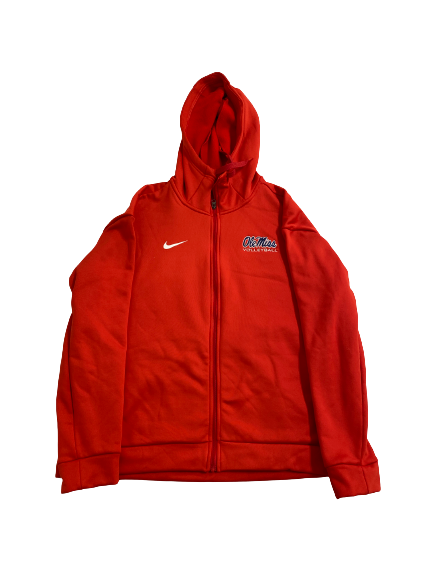 Kylee McLaughlin Ole Miss Volleyball Team Issued Zip-Up Jacket (Size Women&
