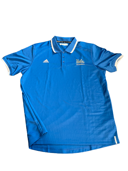 Grant Dyer UCLA Baseball Team Issued Polo Shirt (Size XL)